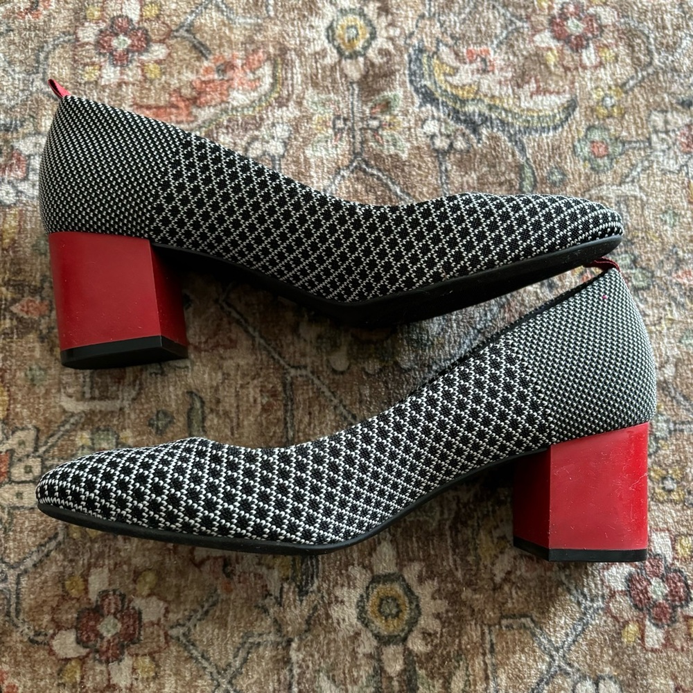 Betabrand Block Heel Pumps Dress Shoes